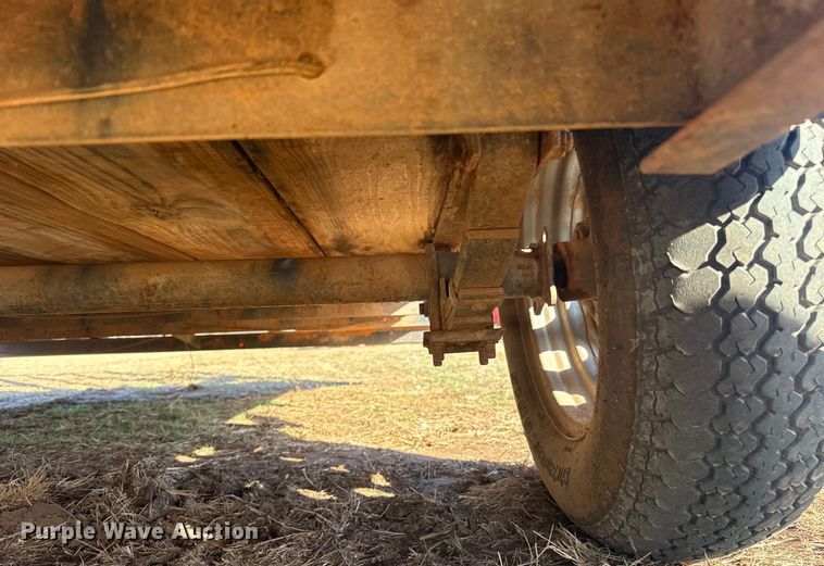 image for item ES5838 Shop built utility trailer