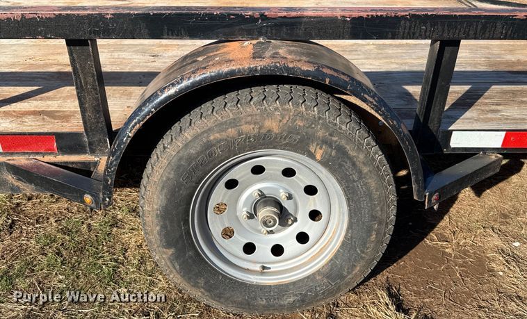 image for item ES5838 Shop built utility trailer