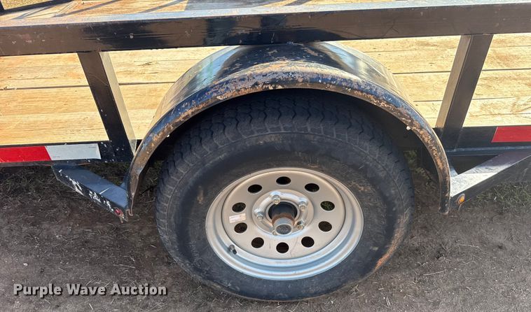 image for item ES5838 Shop built utility trailer