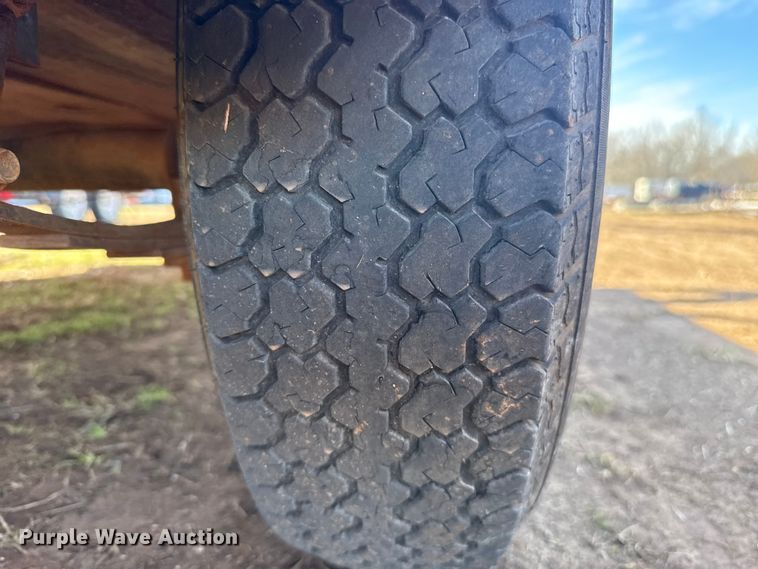 image for item ES5838 Shop built utility trailer