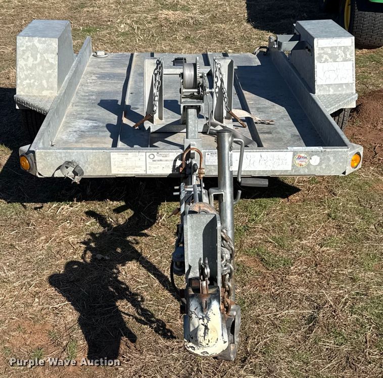 image for item ES5839 2012 Towmaster TC-2T tilt deck utility trailer