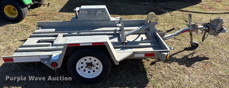 image for item ES5839 2012 Towmaster TC-2T tilt deck utility trailer