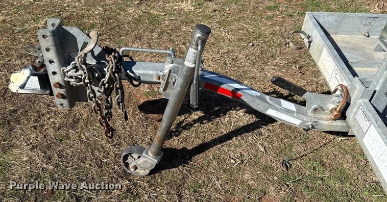 image for item ES5839 2012 Towmaster TC-2T tilt deck utility trailer