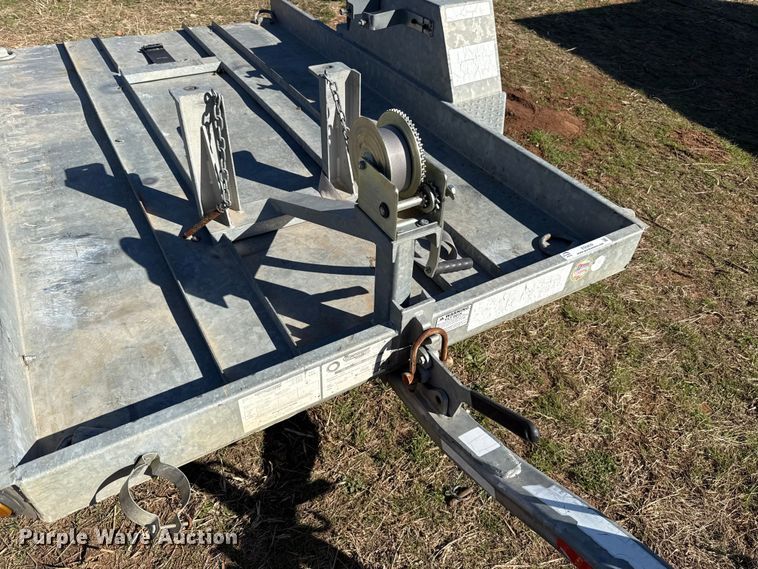 image for item ES5839 2012 Towmaster TC-2T tilt deck utility trailer