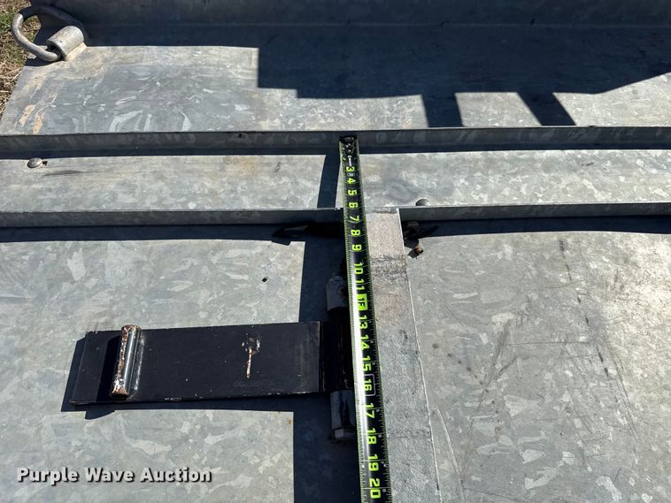 image for item ES5839 2012 Towmaster TC-2T tilt deck utility trailer