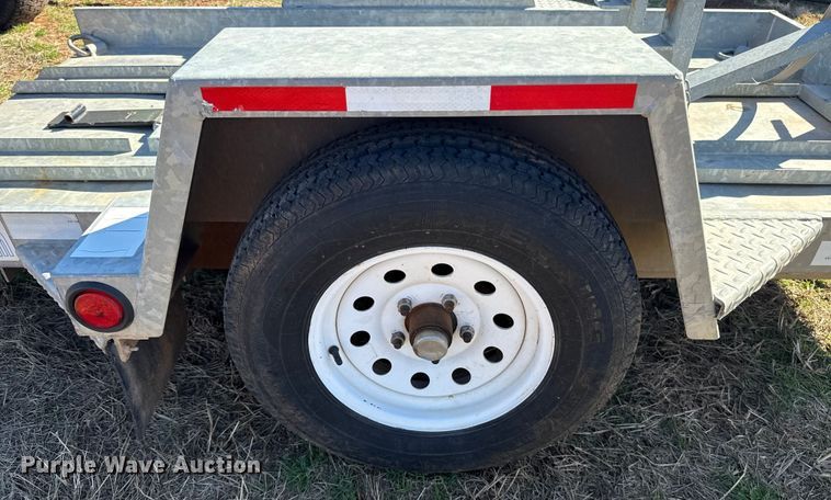 image for item ES5839 2012 Towmaster TC-2T tilt deck utility trailer