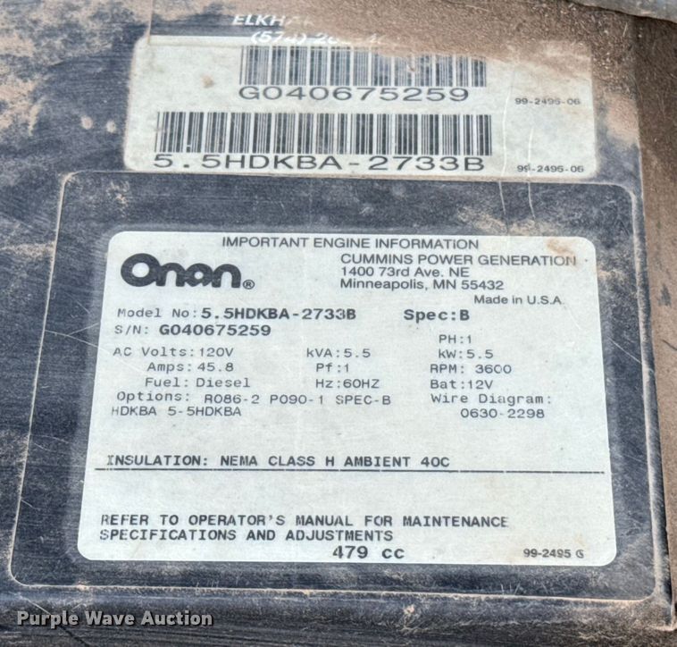 image for item ES5853 2005 Coachman Encore 380DS RV