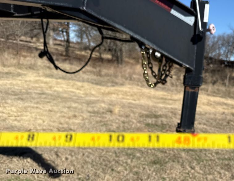 image for item ES5854 2019 Big Tex 25GN-35BK+5MR equipment trailer