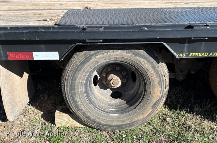 image for item ES5854 2019 Big Tex 25GN-35BK+5MR equipment trailer