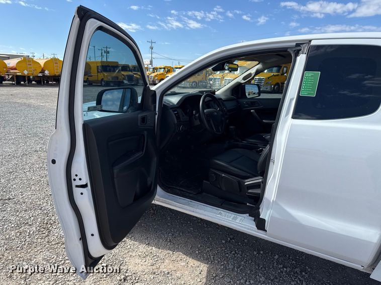 image for item ES5861 2021 Ford Ranger Ext. Cab utility bed pickup truck