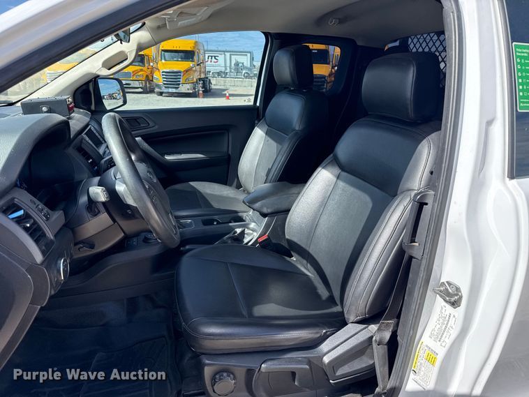 image for item ES5861 2021 Ford Ranger Ext. Cab utility bed pickup truck