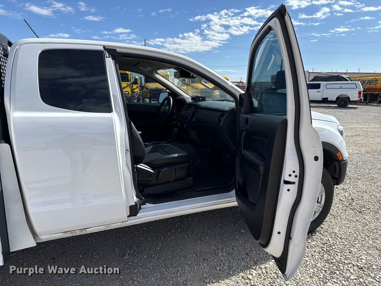 image for item ES5861 2021 Ford Ranger Ext. Cab utility bed pickup truck