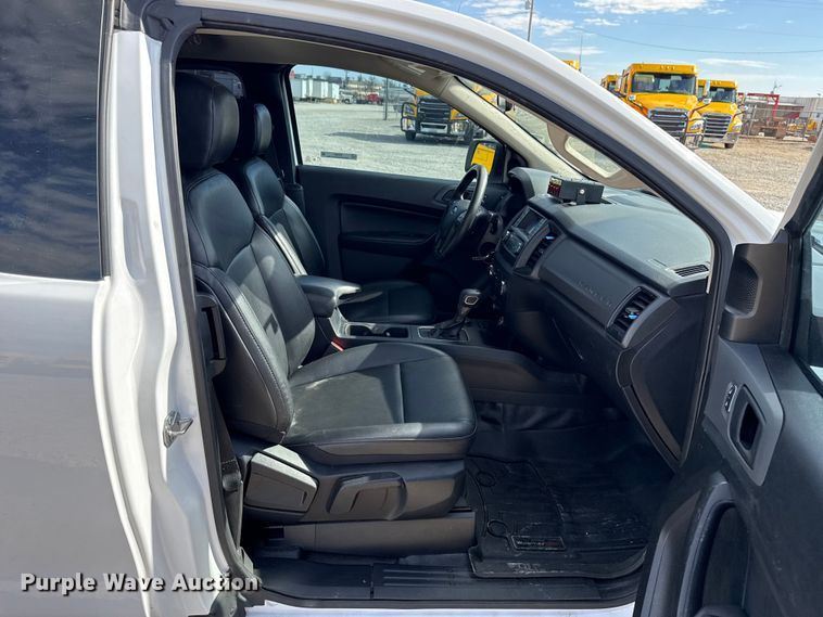 image for item ES5861 2021 Ford Ranger Ext. Cab utility bed pickup truck