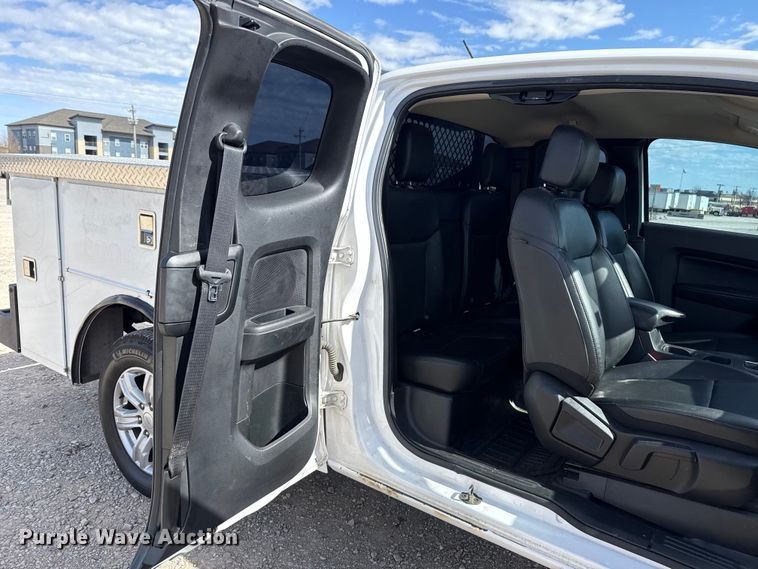 image for item ES5861 2021 Ford Ranger Ext. Cab utility bed pickup truck