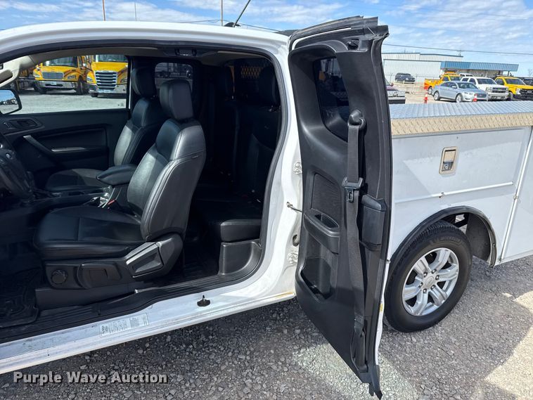 image for item ES5861 2021 Ford Ranger Ext. Cab utility bed pickup truck