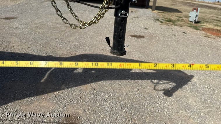 image for item ES5879 2022 Norstar Trailers LLC Iron Bull hydraulic tail equipment trailer