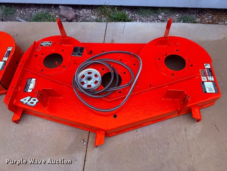 image for item ES5929 (3) Kubota mower decks