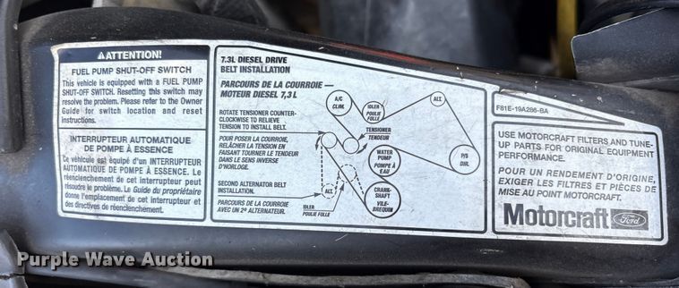 image for item ES8583 2000 Ford F250 Super Duty Ext. Cab pickup truck