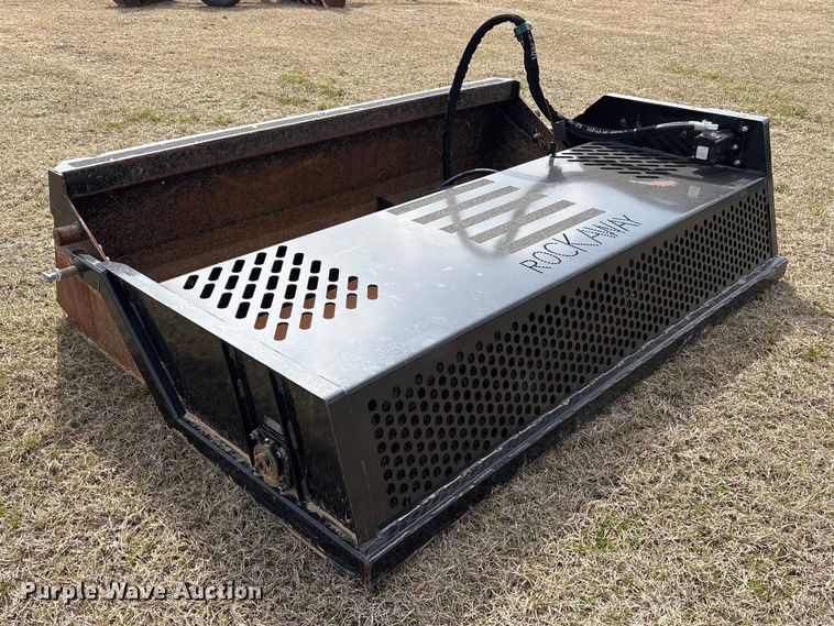 image for item ES8610 2022 Rockaway RA-8425 skid steer rock picker