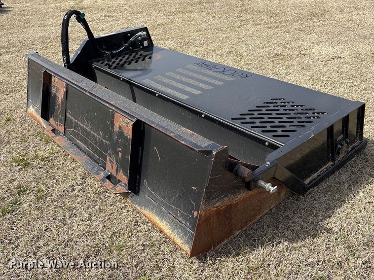 image for item ES8610 2022 Rockaway RA-8425 skid steer rock picker