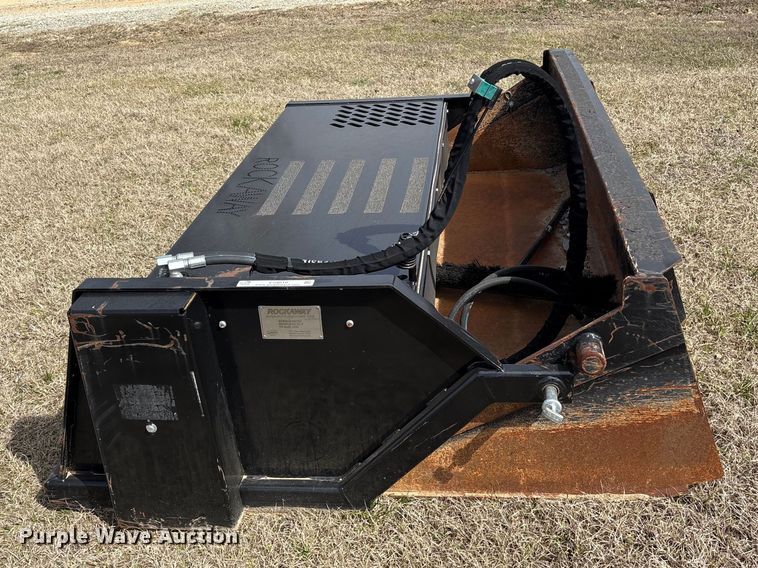 image for item ES8610 2022 Rockaway RA-8425 skid steer rock picker