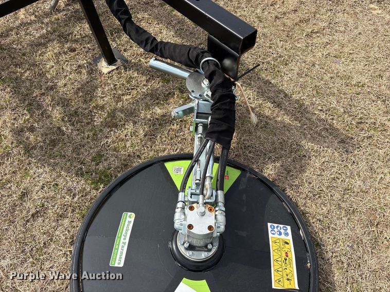 image for item ES8611 2025 Greentec RI82 skid steer fence row mower