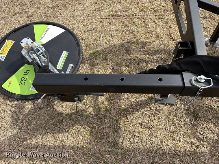 image for item ES8611 2025 Greentec RI82 skid steer fence row mower