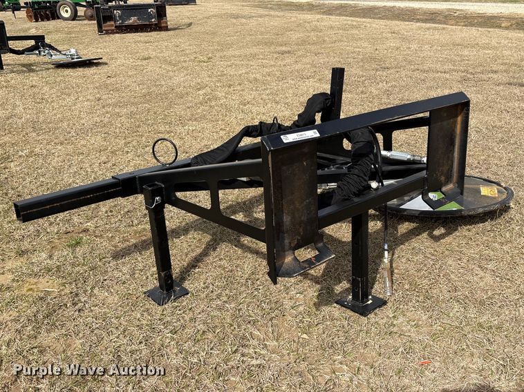 image for item ES8612 2025 Greentec RI82 skid steer fence row mower