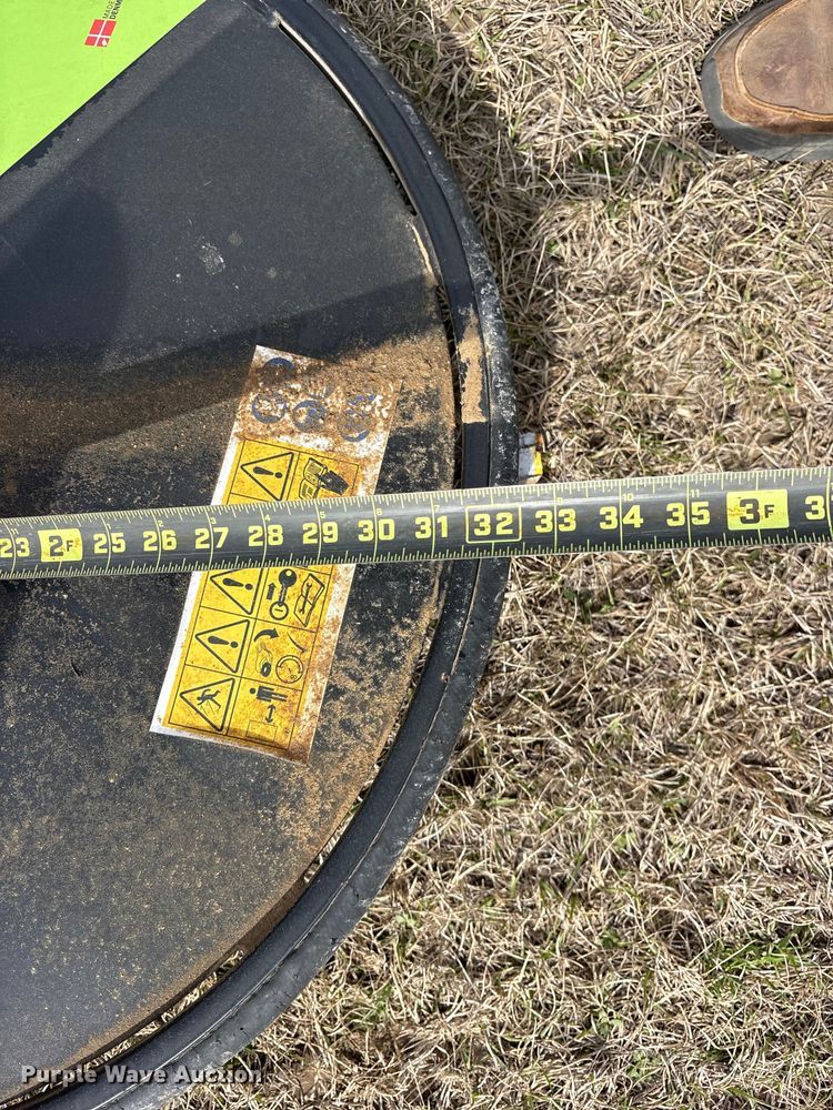 image for item ES8612 2025 Greentec RI82 skid steer fence row mower