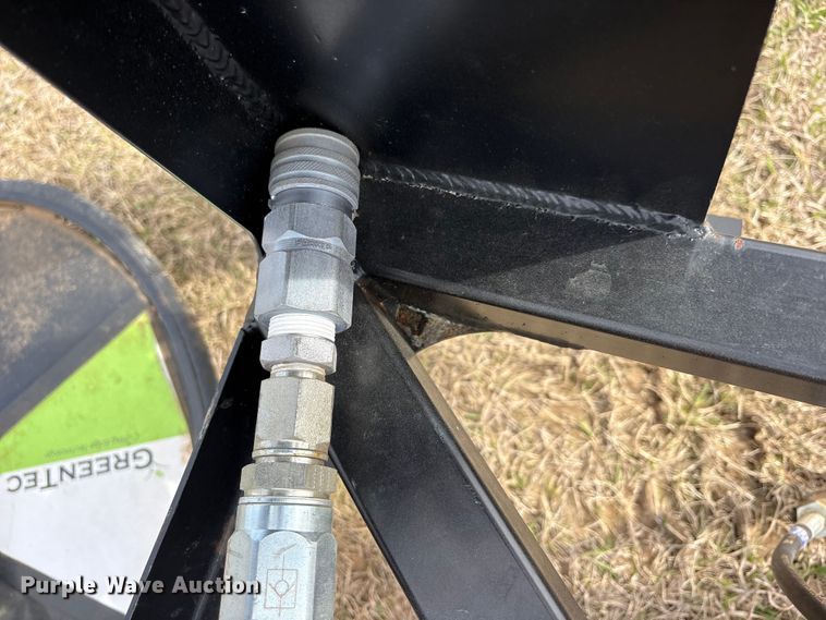 image for item ES8612 2025 Greentec RI82 skid steer fence row mower