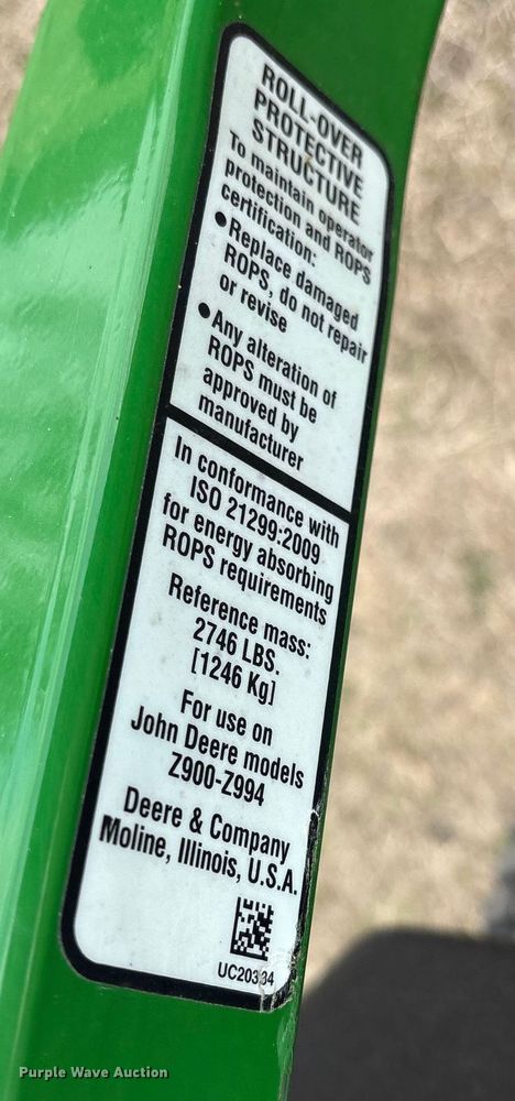 image for item ES8613 2024 John Deere Z930M ZTR lawn mower