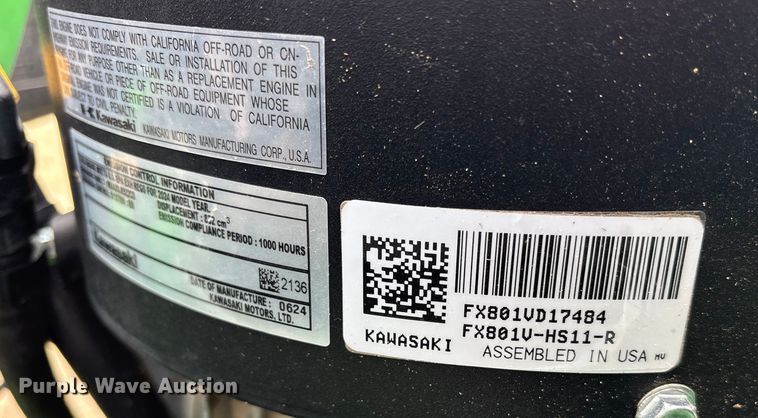 image for item ES8613 2024 John Deere Z930M ZTR lawn mower