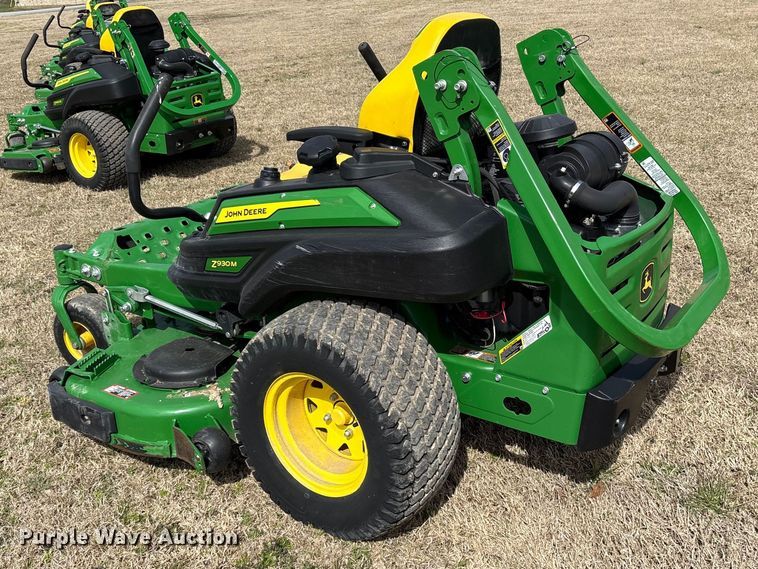 image for item ES8614 2024 John Deere Z930M ZTR lawn mower