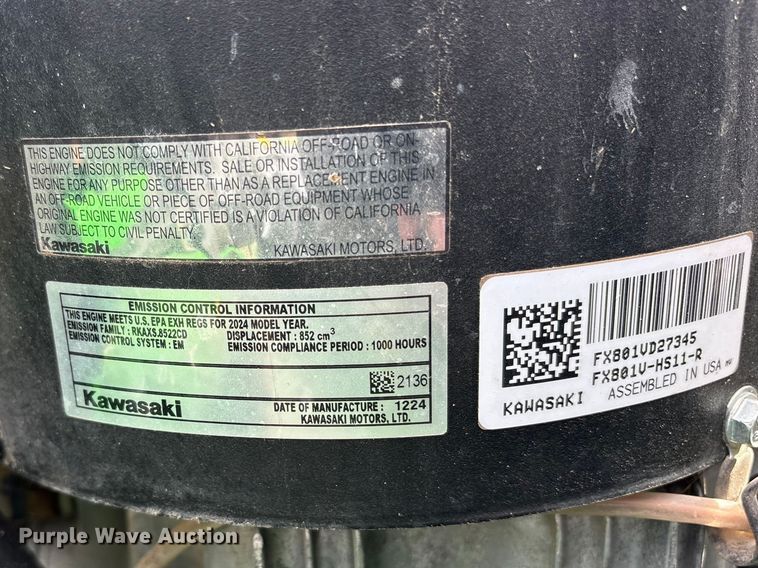 image for item ES8614 2024 John Deere Z930M ZTR lawn mower