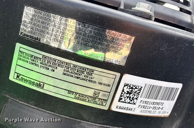 image for item ES8615 2025 John Deere Z960M ZTR lawn mower