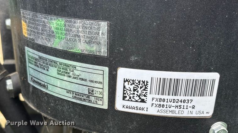 image for item ES8616 2024 John Deere Z930M ZTR lawn mower