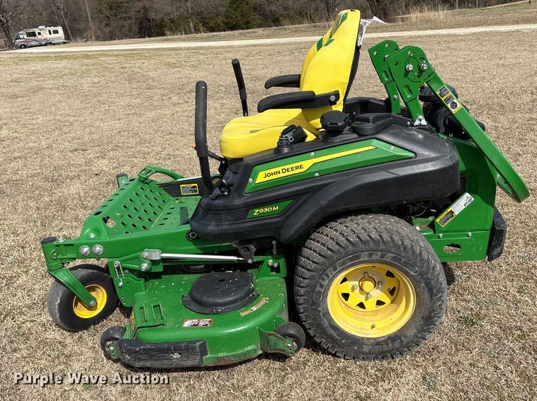 image for item ES8617 2024 John Deere Z930M ZTR lawn mower
