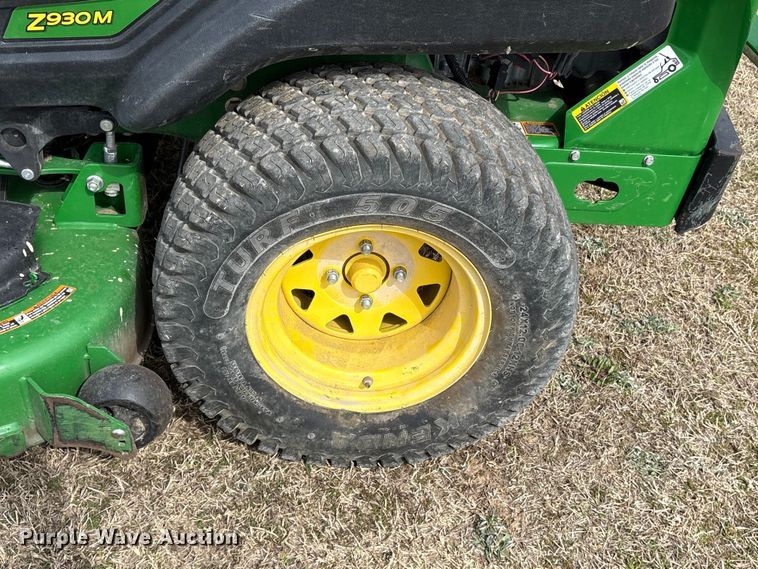 image for item ES8617 2024 John Deere Z930M ZTR lawn mower