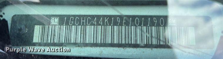 image for item ES8625 2009 Chevrolet Silverado 2500HD utility bed pickup truck