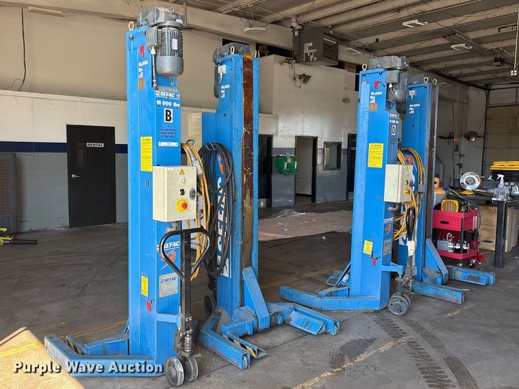 image for item ES8627 (4) 2007 Sefac 1200M72 automotive lift