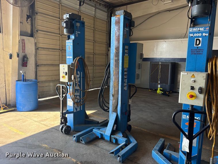 image for item ES8627 (4) 2007 Sefac 1200M72 automotive lift