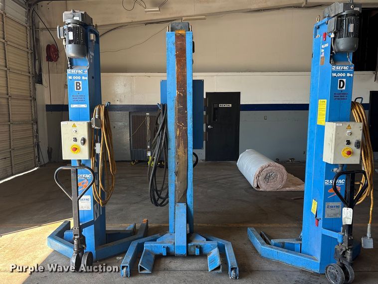 image for item ES8627 (4) 2007 Sefac 1200M72 automotive lift