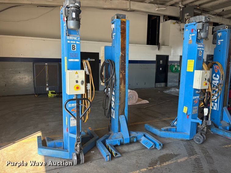 image for item ES8627 (4) 2007 Sefac 1200M72 automotive lift