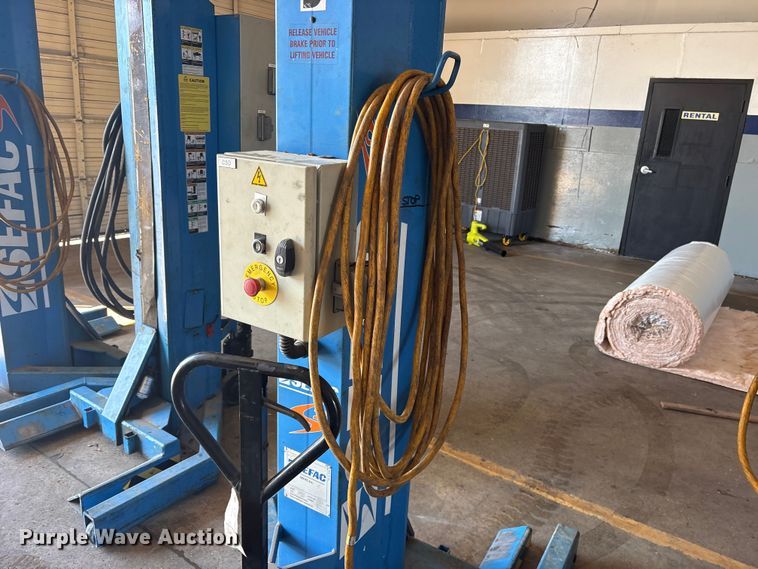 image for item ES8627 (4) 2007 Sefac 1200M72 automotive lift