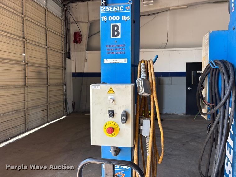 image for item ES8627 (4) 2007 Sefac 1200M72 automotive lift