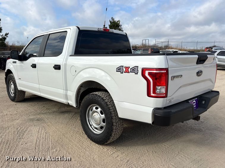 image for item ES8631 2017 Ford F150 XL Crew Cab pickup truck