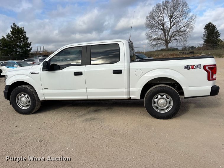 image for item ES8631 2017 Ford F150 XL Crew Cab pickup truck