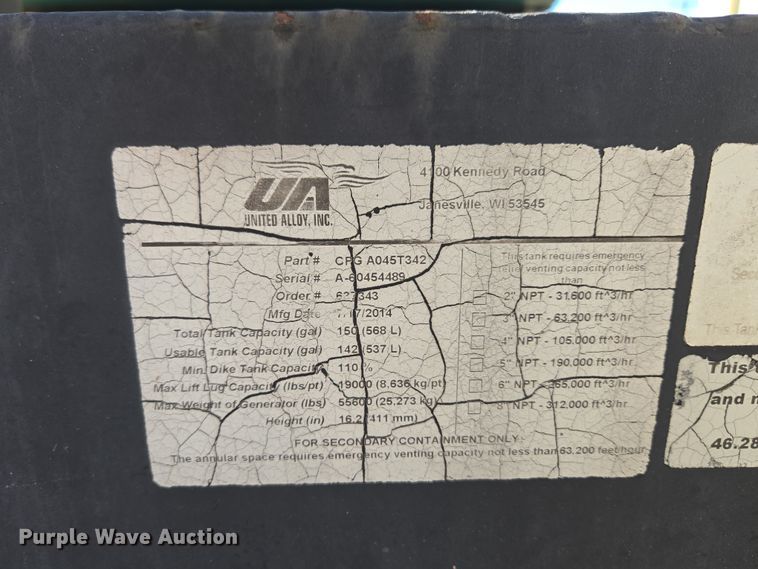 image for item ET1336 Cummins Power Generation C25 D6 generator