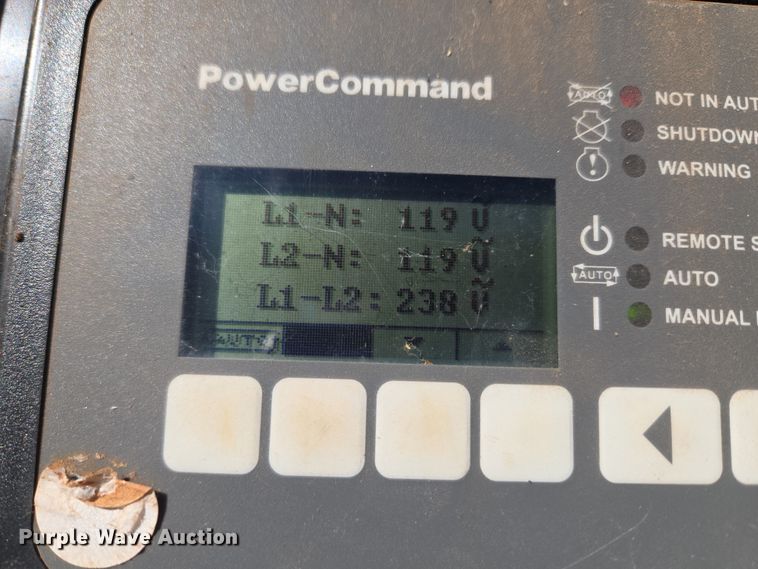 image for item ET1336 Cummins Power Generation C25 D6 generator
