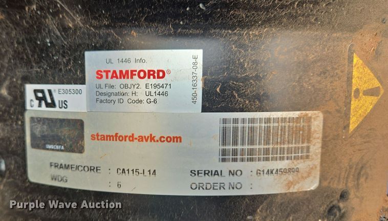 image for item ET1336 Cummins Power Generation C25 D6 generator